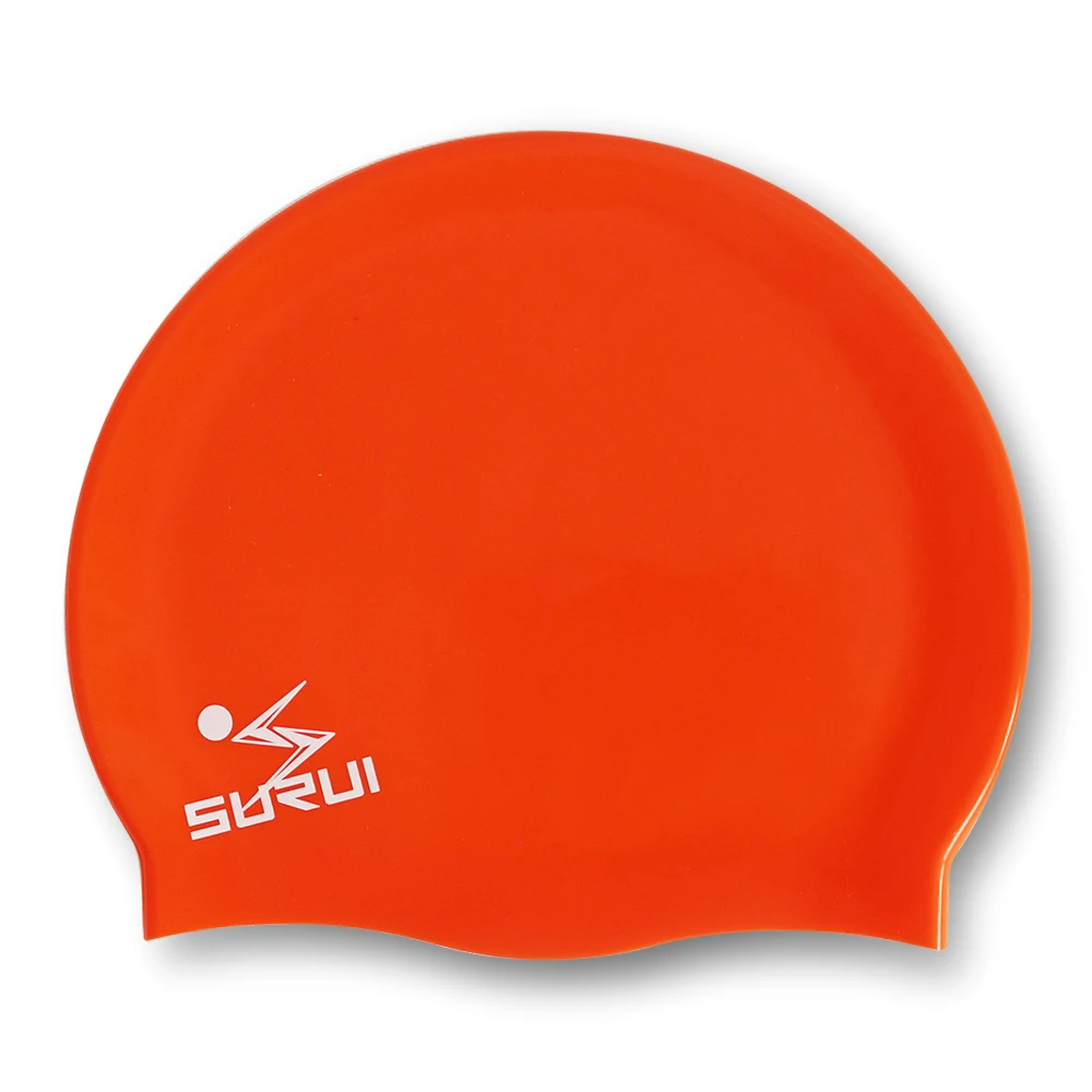 effective  protection classic flat  swimming  Cap with Your Logo