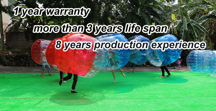 factory manufacture inflatable knock ball roll inside inflatable bubble ball bumper soccer ball