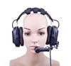 2019 new arrival TELIKOU HD-202 dual ear headset headband denoise for professional audio sound