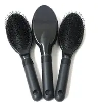 

Harmony Hair Pink Black Color air cushion brush Salon Hair Extension Tools Loop hair brush