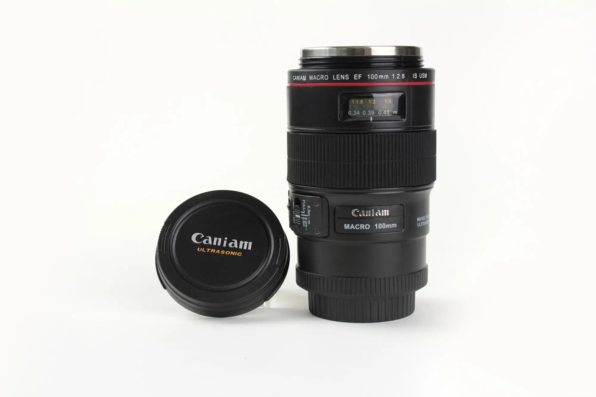 Camera Lens Coffee Tea Mug/insulated Thermo Lens Cup/lens Style Camera