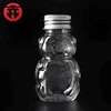 Wholesale 40ml Pet small candy bottle child tamper transparent bottle,small bear bottle