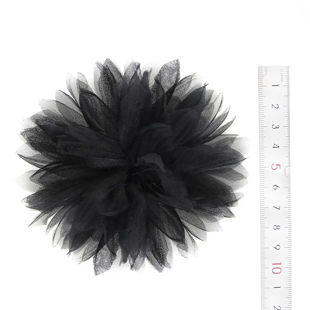 
Factory Price Keychain Patch Knitted Webbing flower handmade 