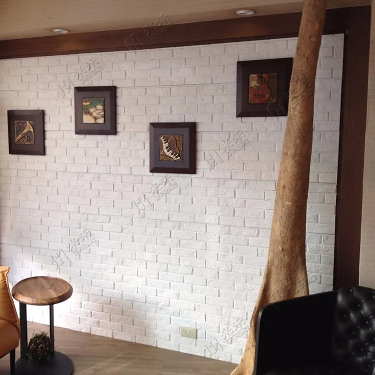 Myhome Decorative Wall Panels Artificial Brick Design And Color Polyurethane Faux Stone Cheap