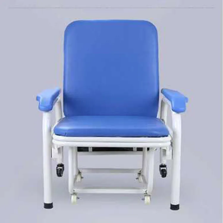 Thickened and reinforced hospital accompanying care chair nursing bed accompanying bed multifunctional lunch break folding bed