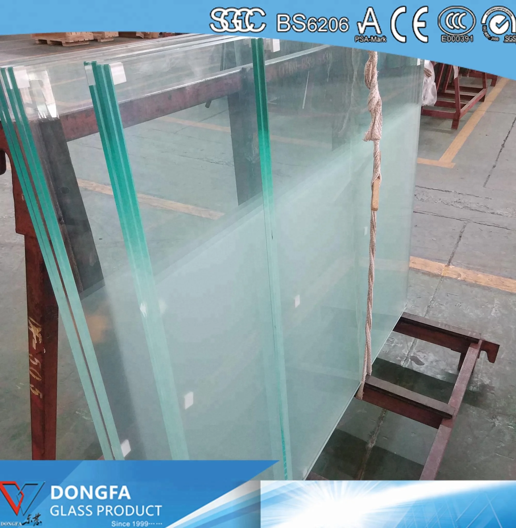 
Kuraray Sentryglas sgp laminated toughened glass panels standard sizes price per square meters 