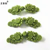 7.5mm Arts And Crafts Handmade Fashion Chinese Knot Frog Garments Braided Button