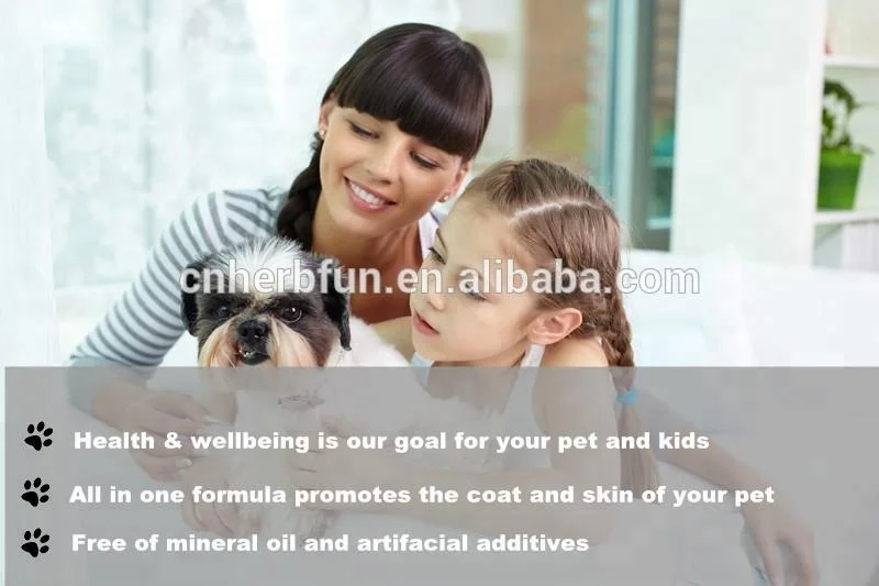 
Anti-bacteria Itch Relieving Natural Organic Pet Supplies Cat and Dog Shampoo 