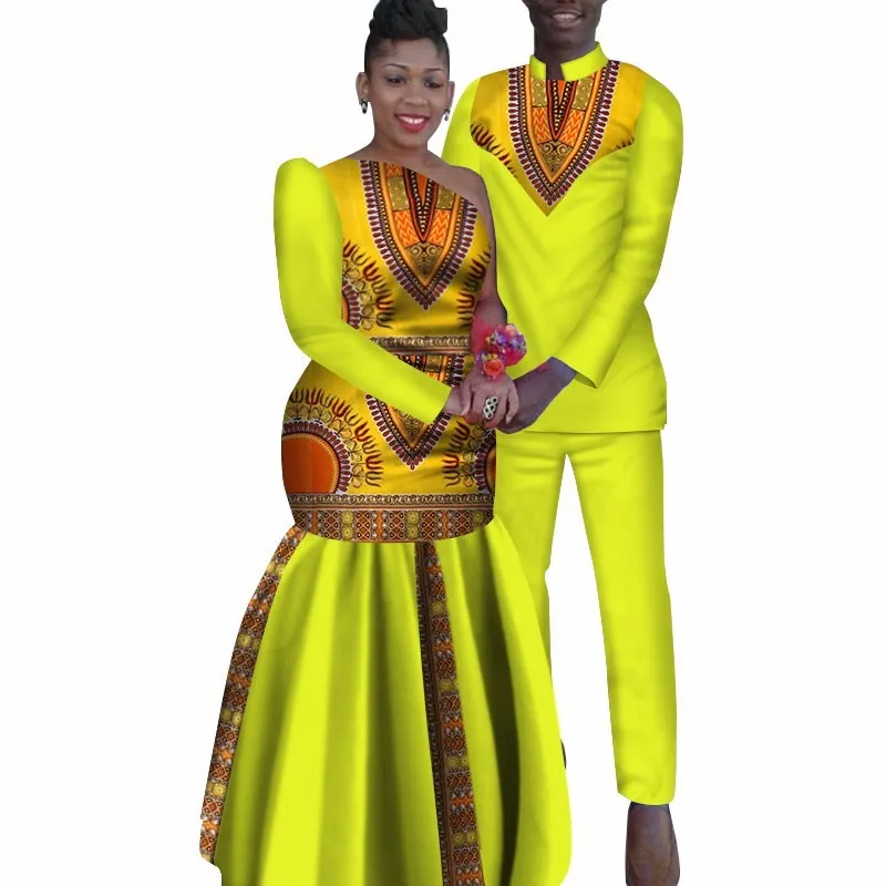 African Dress For Women Summer Vintage Maxi Dress Dashiki African Bazin ...