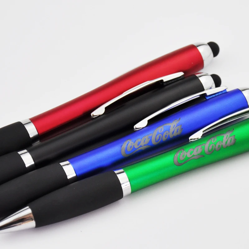 
NEW led pen with logo light,ballpoint stylus pen 