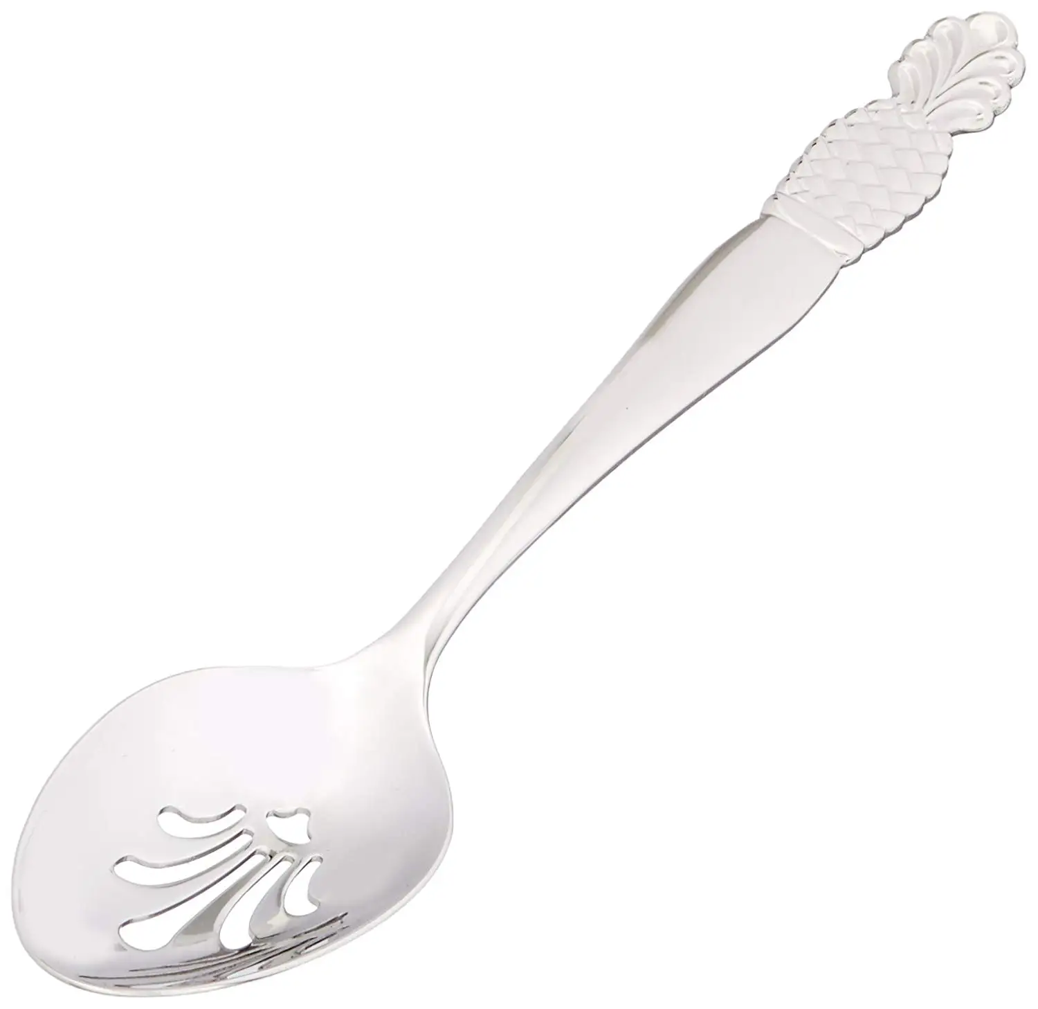 Wallace Pineapple Gold Accent 9.5 Large Serving Spoon