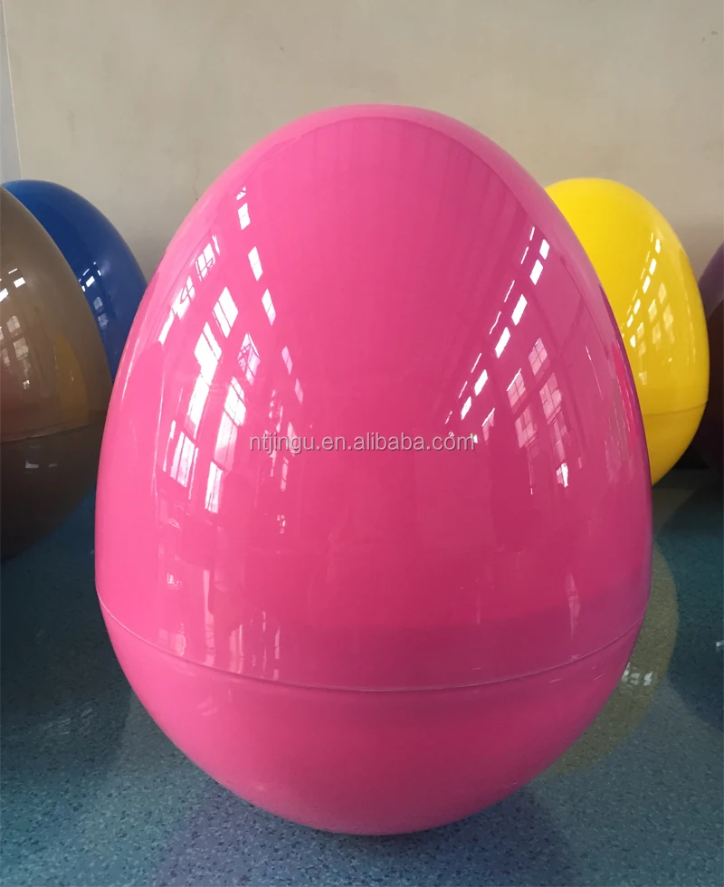 
Wholesale Colorful Festival Big Large Plastic Easter Eggs 