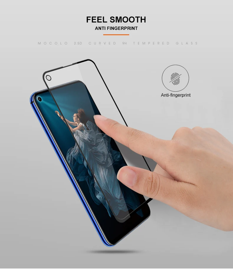 For Huawei Honor 20 Oem/Odm 3D Curved Edge Premium Real Tempered Glass Screen Protector