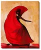 Good Price and Best Quality Handmade Modern Spanish Flamenco Woman Dancer Oil Painting on Canvas