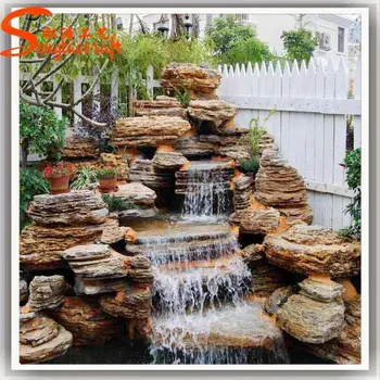 2019 Newly Home Decoration Waterfall  Artificial Rockery 