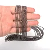 Customized Antique Copper Plated Solid Brass Cable Chain for Jewelry Making 26inch 2MM