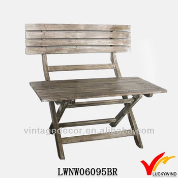Primitive Original Crate Wooden Vintage Furniture Fold Bench Buy