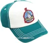 5 panel 100% cotton heavy washed thick stitches vintage broken damage cotton print patch adjustable cap hat