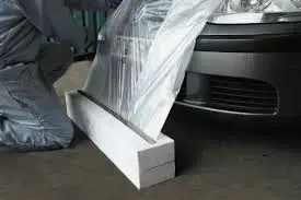 
HDPE car overspray protection width 4.87m length 121.9m pre folded masking film 
