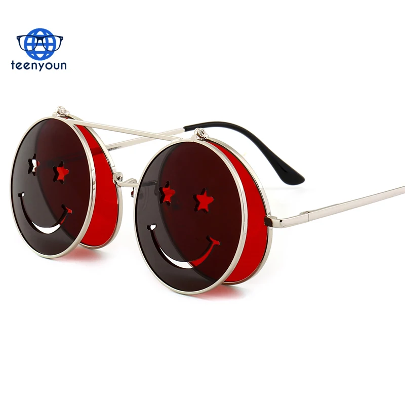 round flip up glasses