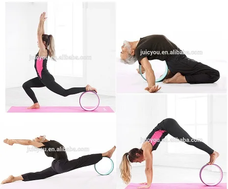 yoga wheel for balance