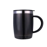 

450ML Wholesale Reusable Stainless Steel Coffee Mug Travel Vacuum Insulated Mug With Lid Cup Sublimation