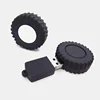 PVC Tyre Customized USB 2.0 Flash Drive 8GB High Speed Cheap Wheel Shape Usb Memory Stick Wholesale
