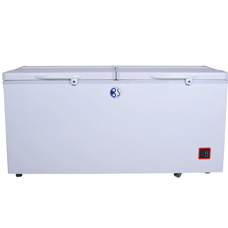 450l 12v 24v Solar Deep Freezer Dc Chest Freezer With Super Thick