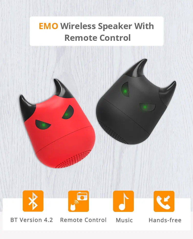 Hifi Sound Enjoy Music Manual Portable Mini Speaker 3W With Radio for Huawei