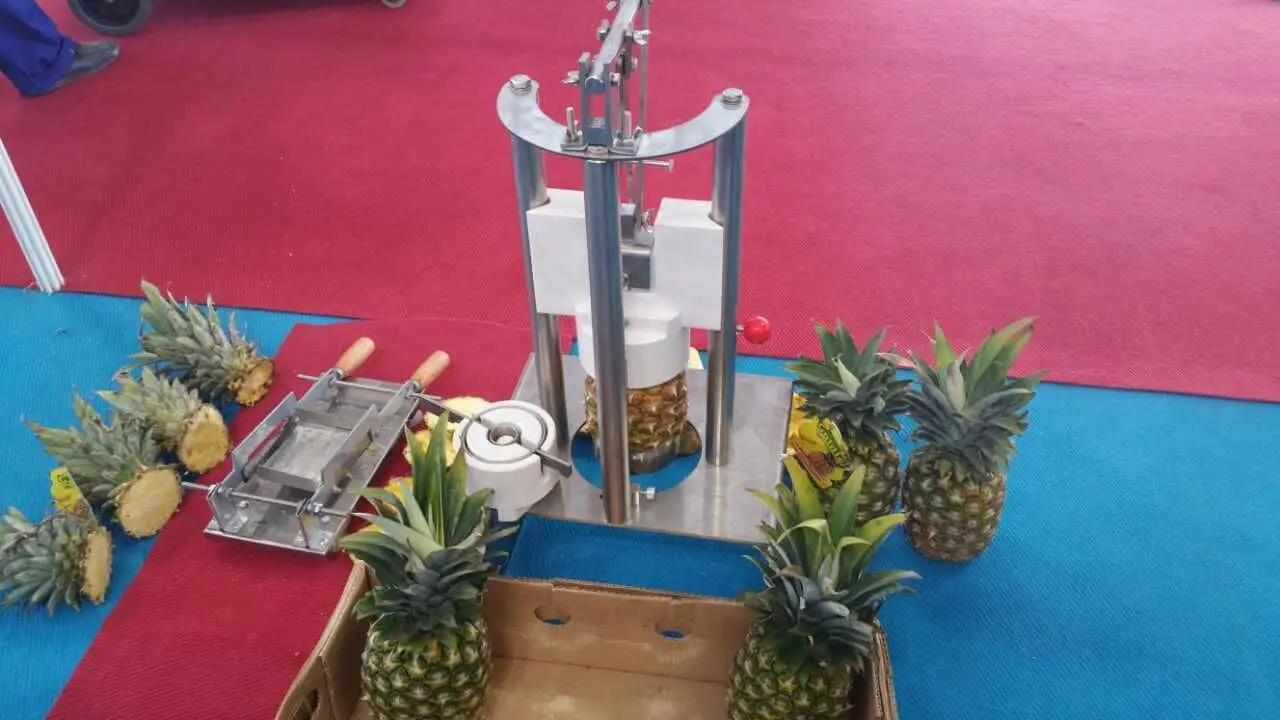 热卖手动菠萝削皮机/菠萝削皮机 - buy manual pineapple peeler
