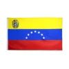 Wholesale 3X5 ft Ready Fast Dispatch Polyester 7 Stars Venezuela Flag