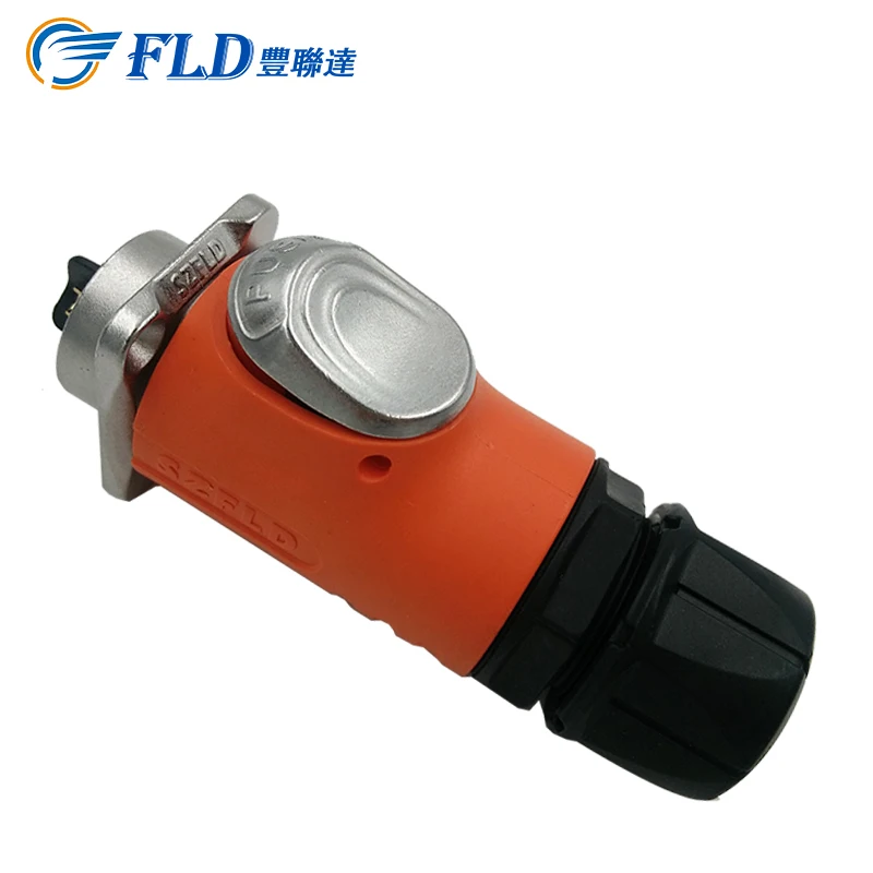 Ip65 Waterproof Electrical Dc 3 Pin Power Connector For Led Screen