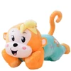 Custom Lying Animal Monkey Stuffed With Cute Banana Toys