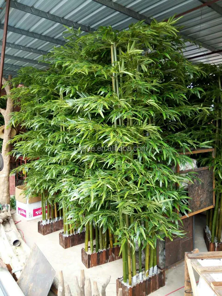 Ecofriendly Peva 2m Ornamental Large Artificial Bamboo Fence Plant Buy Bamboo Tree Plants