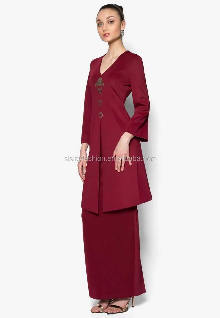 2017 Women Muslim Clothing Wholesale Isalmic Clothing Model Baju