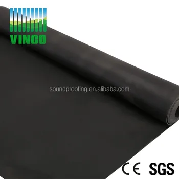 Soundproofing Rubber Roof Membrane Felt With No Smell Eco Friendly