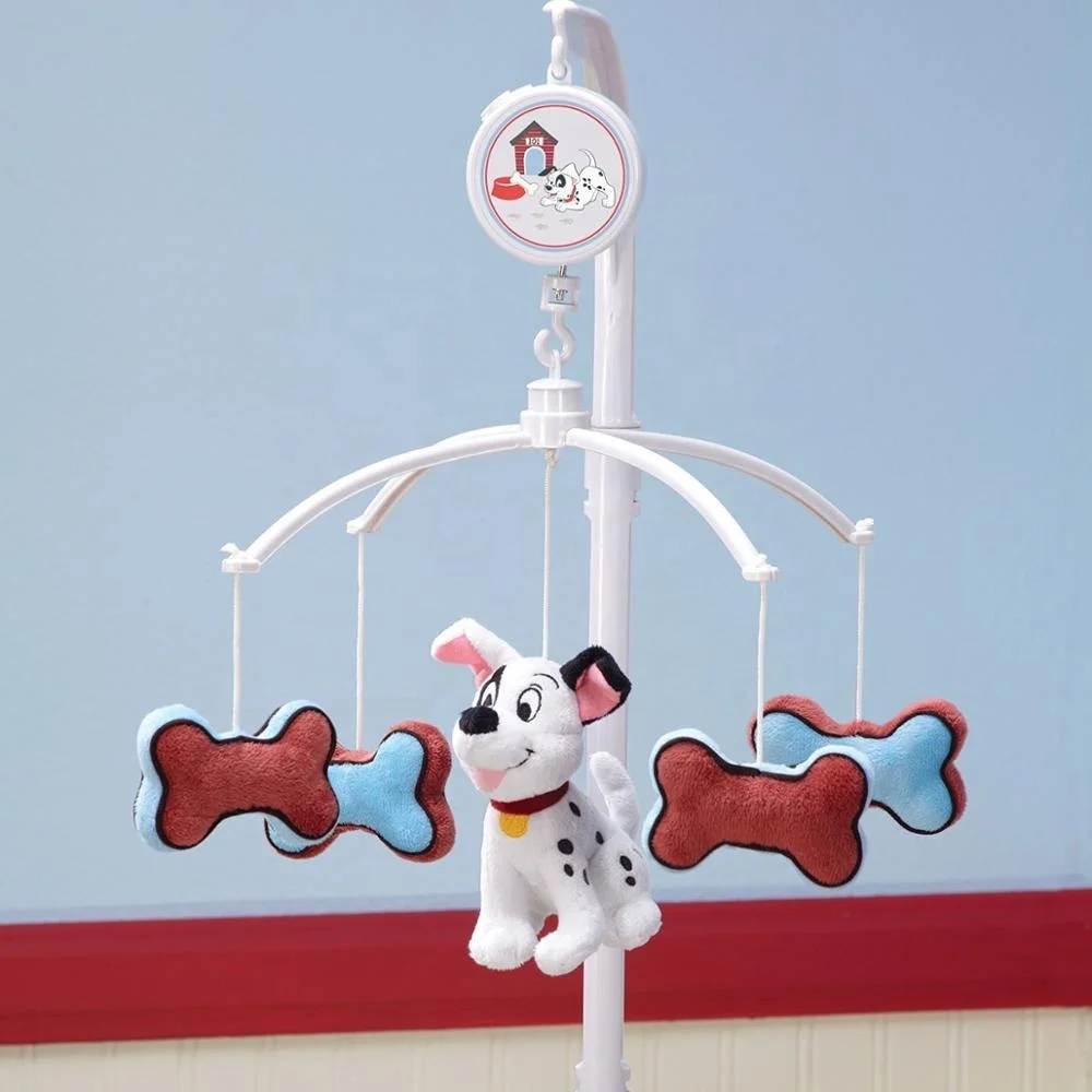 
2019 Baby Bedding Crib Musical Mobile with Hanging Plush Toys 