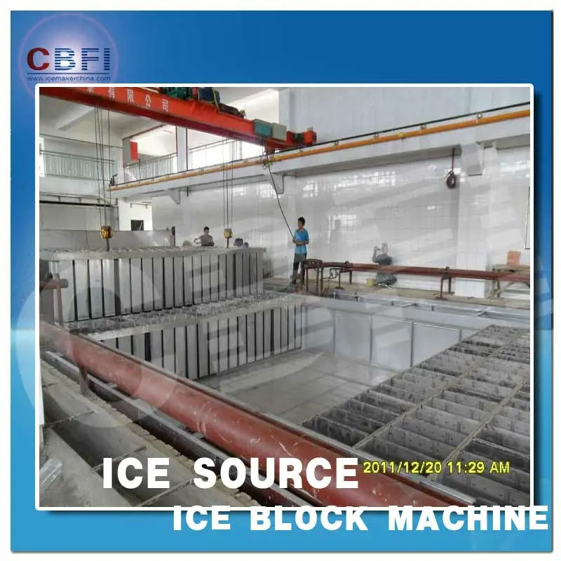 Guangzhou ice factory used in Libya block ice machine with 1000pieces block ice per day