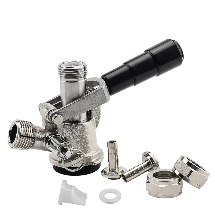Beer Keg Coupler Us Sankey D System Tap With Stainless Steel Probe With Black Handle Buy