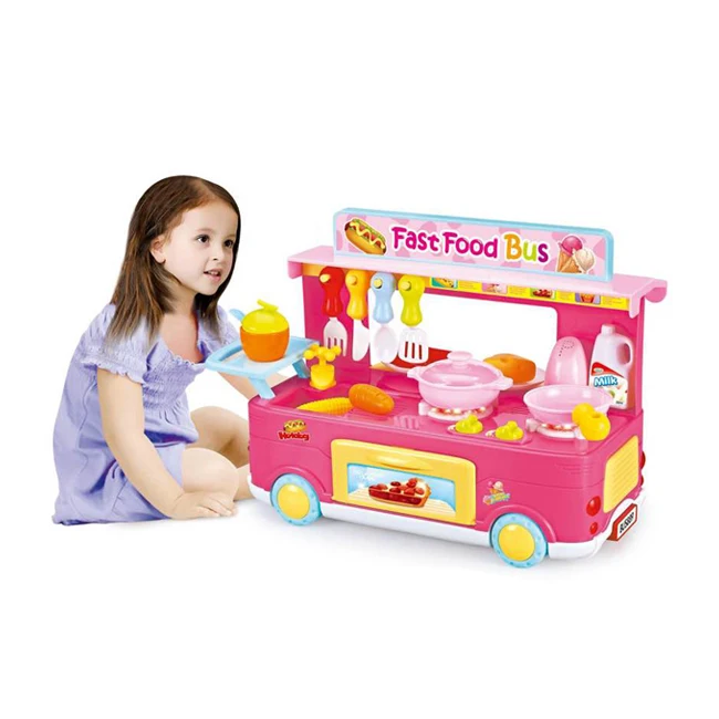 fast food bus toy