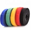 Factory Double sided back to back hook and loop fabric tape roll with high quality custom logo