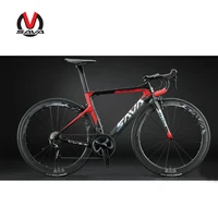 

SAVA 700C 50MM wheelset light weight carbon fiber frame road bike with 22 speed