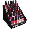 5 Step Display Stand Cosmetic VARNIS Retail Riser Acrylic Nail Polish display unit