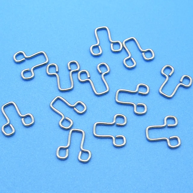 
Garment accessory waist-bound corset metal hook and eye wholesale 