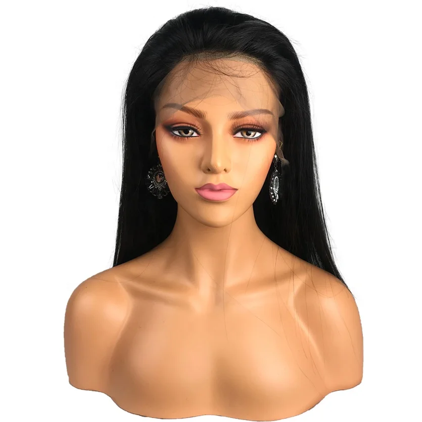 

iFiner Women Swiss Lace Wig Full Human Hair Wig, N/a