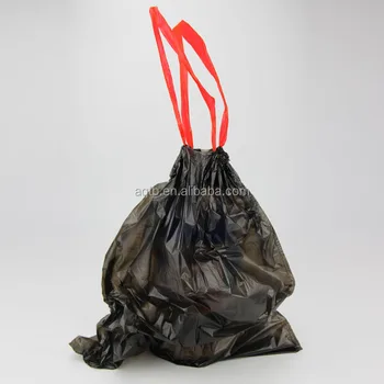 Wholesale Drawstring Jumbo Trash Bags Black Trash Bag With ...