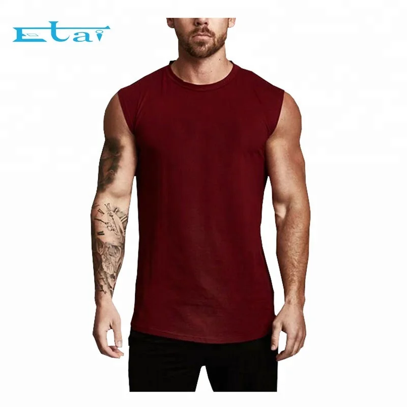 Custom Bodybuilding Gym Stringer Sweater Vest Men Tank Top