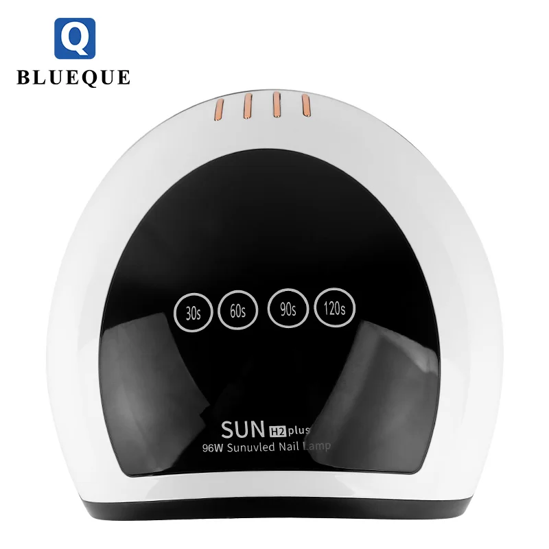 

2019 BLUEQUE NEW smart high power 96W uv Led nai lamp for nail gel polish dryer, N/a