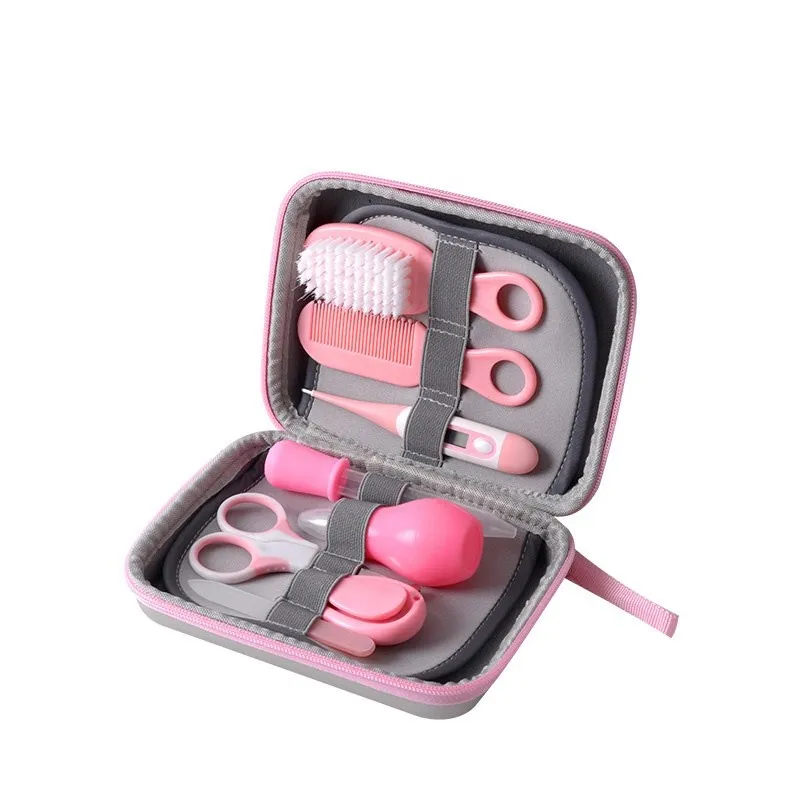 8pcs deluxe baby nail cutter kit infant Grooming Kits