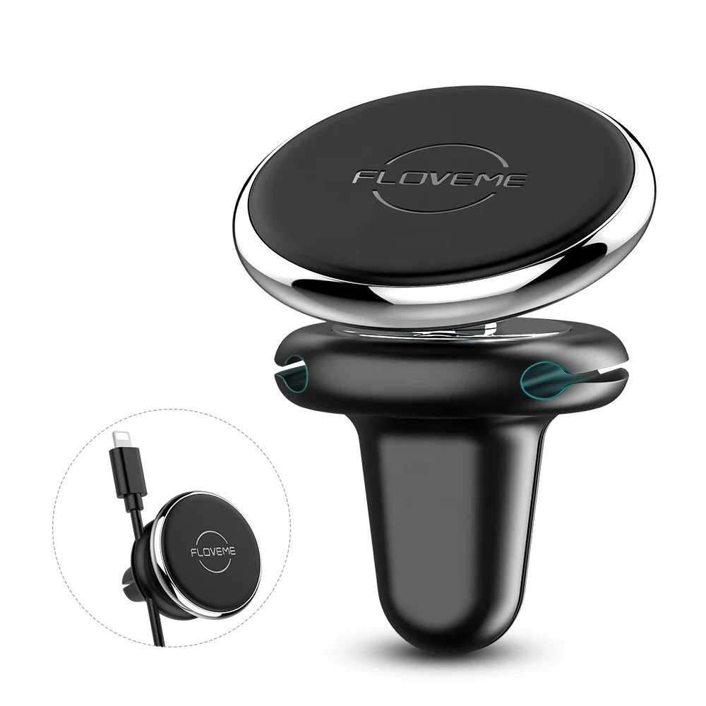 Free Shipping Magnetic Car Phone Holder FLOVEME 360 Degree Rotation Universal Mobile Phone Stand